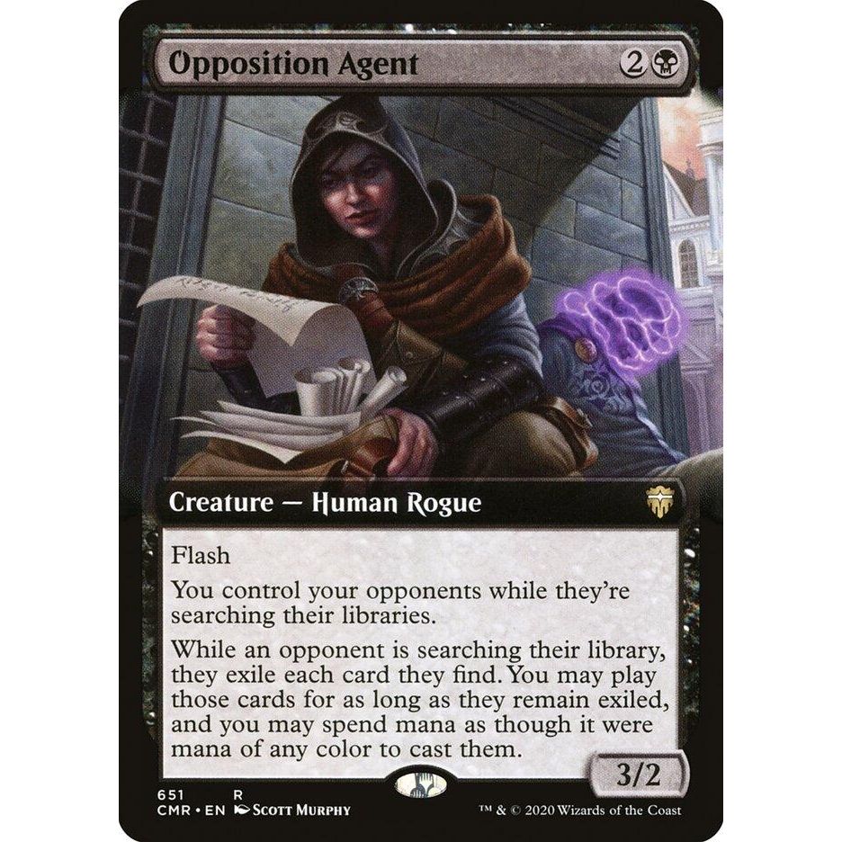 Image for Opposition Agent (Extended Art) (651) (CMR) - Magic: The Gathering