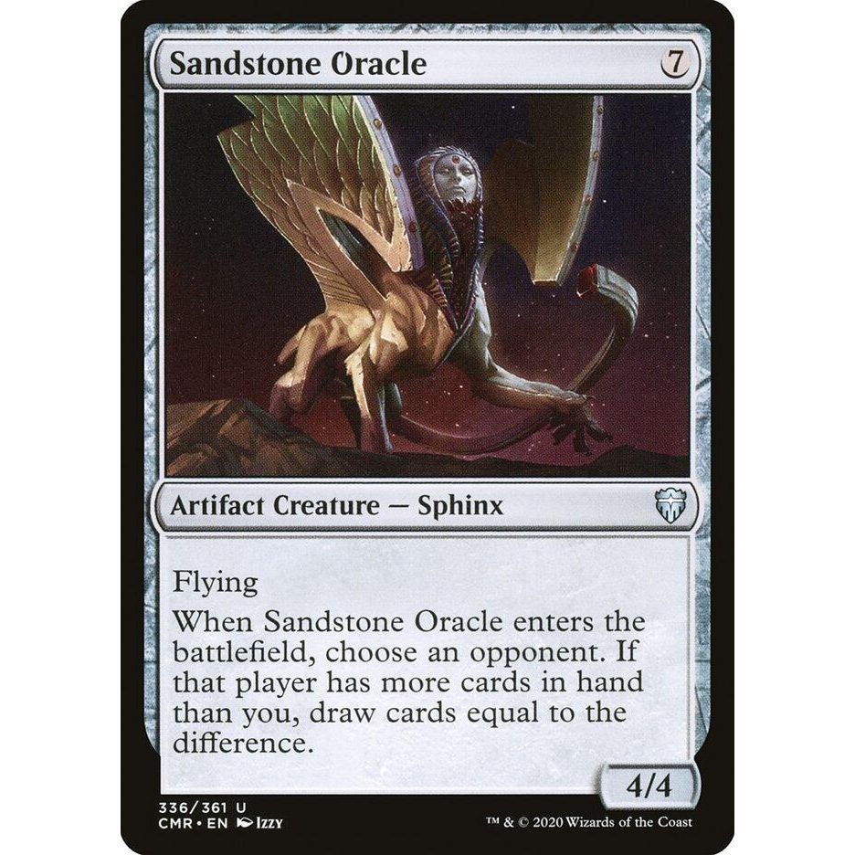 Image for Sandstone Oracle (336) (CMR) - Magic: The Gathering