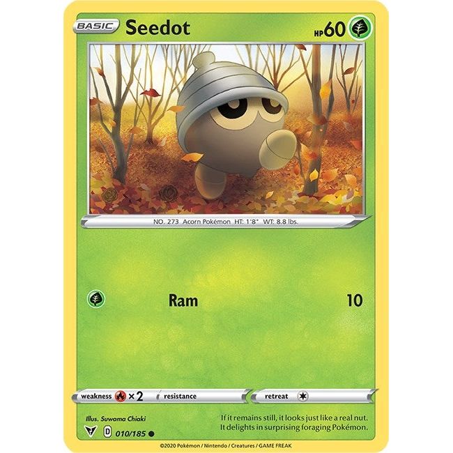 Image for Seedot (010/185) (SWSH04) - Pokemon