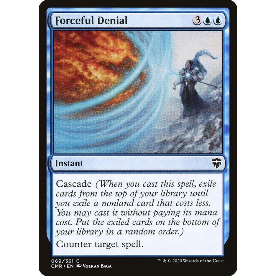 Image for Forceful Denial (69) (CMR) - Magic: The Gathering