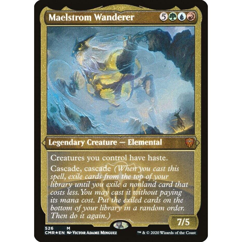Image for Maelstrom Wanderer (Foil Etched) (526) (CMR) - Magic: The Gathering