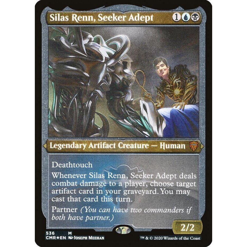 Image for Silas Renn, Seeker Adept (Foil Etched) (536) (CMR) - Magic: The Gathering