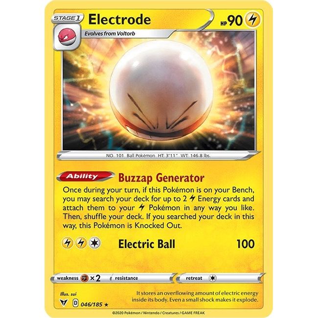 Image for Electrode (046/185) (SWSH04) - Pokemon