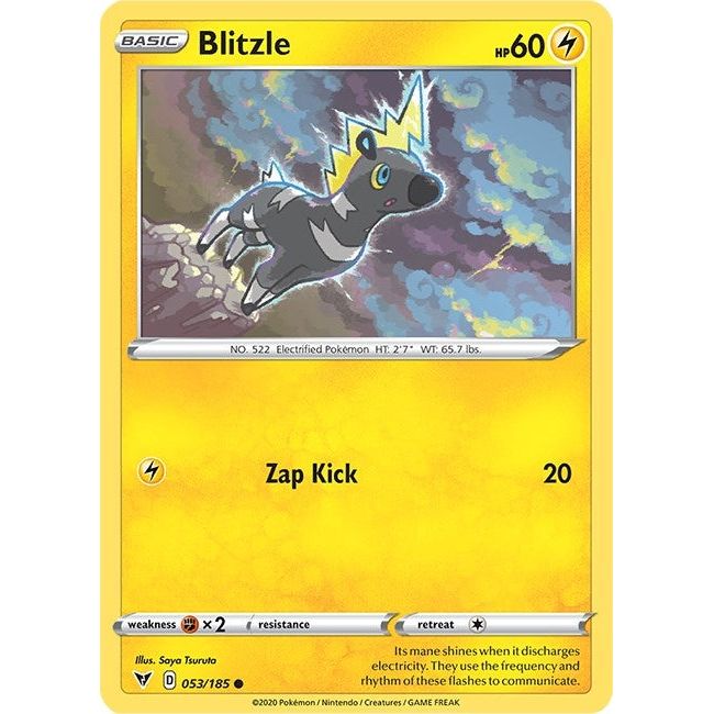 Image for Blitzle (053/185) (SWSH04) - Pokemon