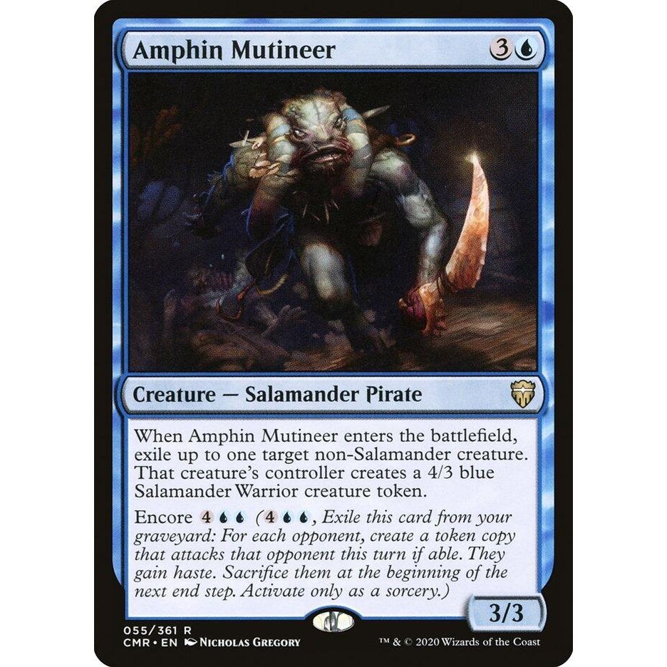 Image for Amphin Mutineer (55) (CMR) - Magic: The Gathering