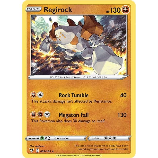 Image for Regirock (089/185) (SWSH04) - Pokemon