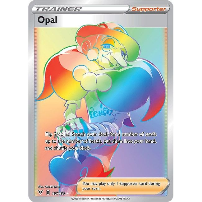 Image for Opal (Secret) (197/185) (SWSH04) - Pokemon