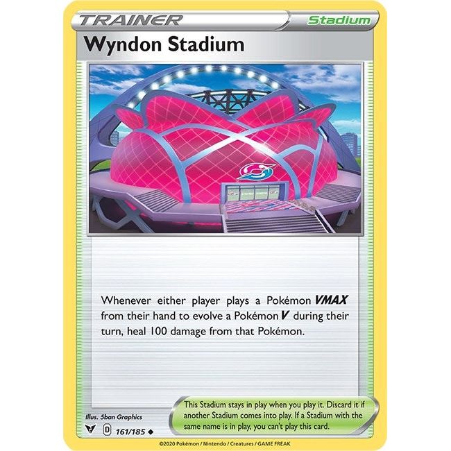 Image for Wyndon Stadium (161/185) (SWSH04) - Pokemon