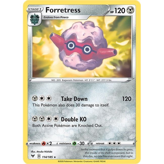 Image for Forretress (114/185) (SWSH04) - Pokemon
