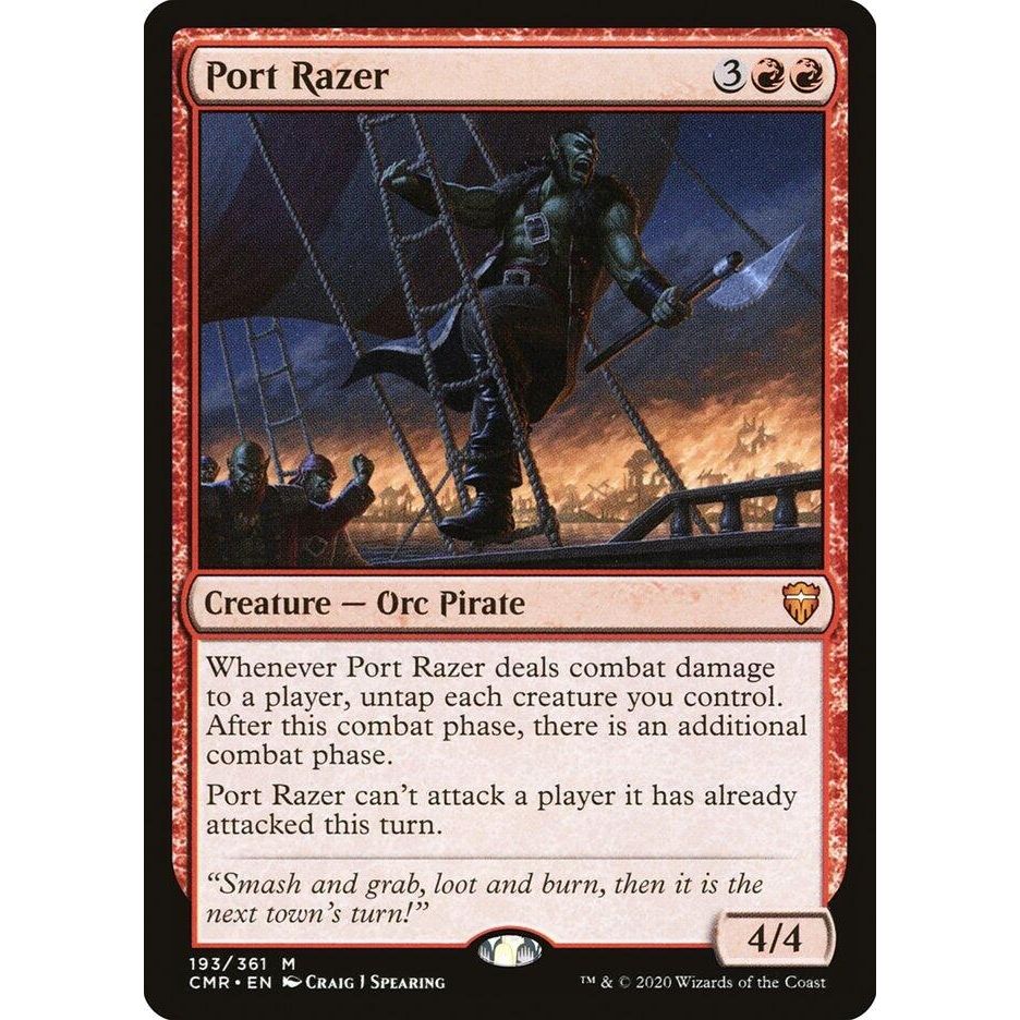 Image for Port Razer (193) (CMR) - Magic: The Gathering