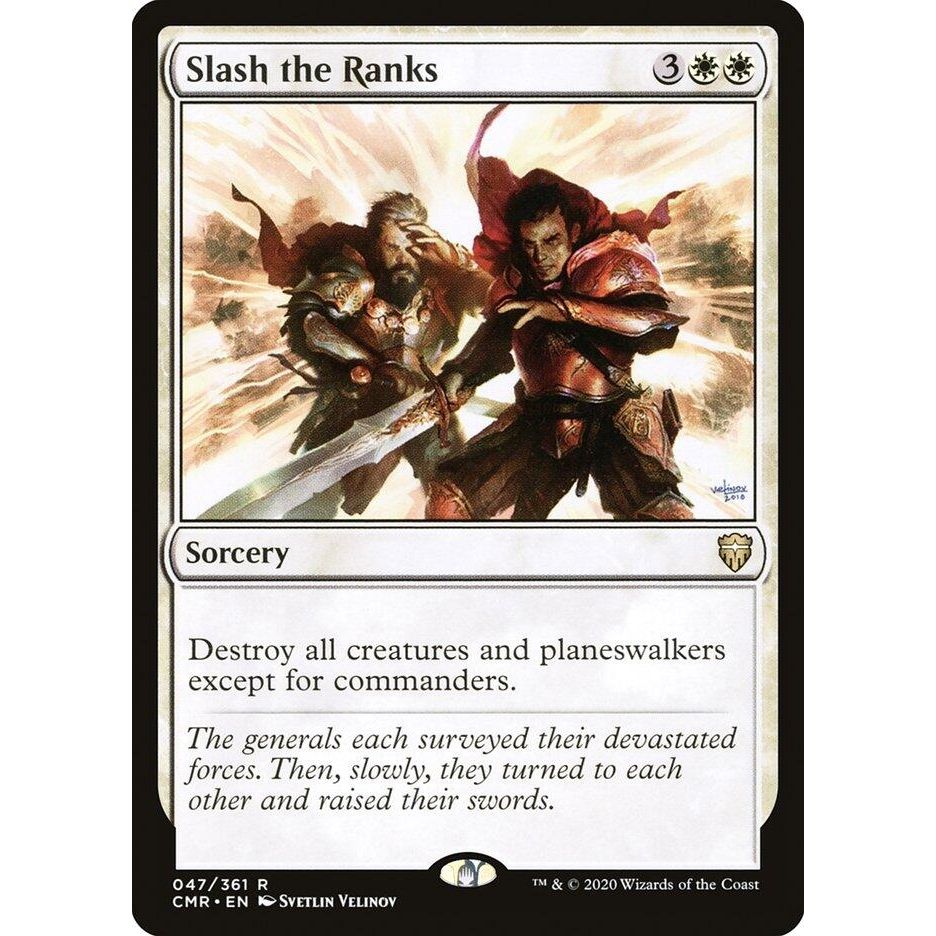 Image for Slash the Ranks (47) (CMR) - Magic: The Gathering