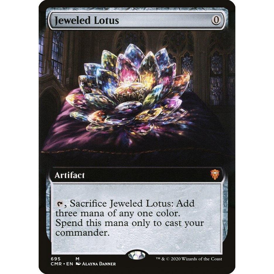Image for Jeweled Lotus (Extended Art) (695) (CMR) - Magic: The Gathering