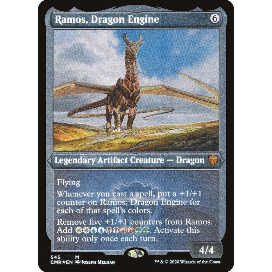 Image for Ramos, Dragon Engine (Foil Etched) (545) (CMR) - Magic: The Gathering