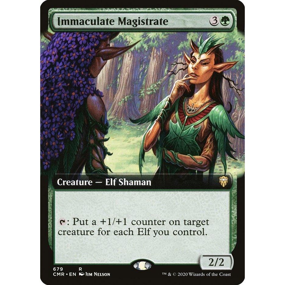Image for Immaculate Magistrate (Extended Art) (679) (CMR) - Magic: The Gathering