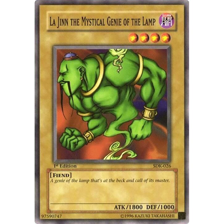 Image for La Jinn the Mystical Genie of the Lamp (SDK-026) (SDK) - YuGiOh