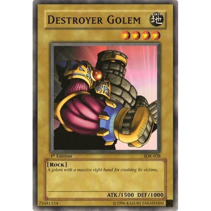 Image for Destroyer Golem (SDK-028) (SDK) - YuGiOh