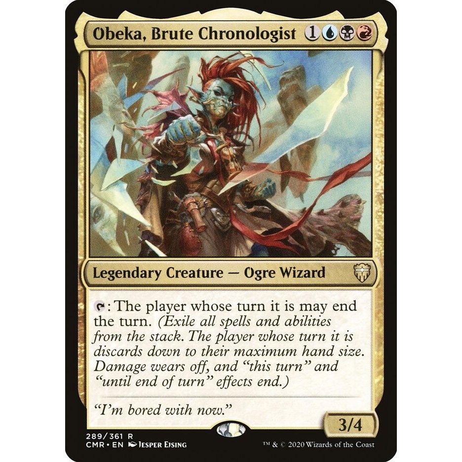 Image for Obeka, Brute Chronologist (289) (CMR) - Magic: The Gathering