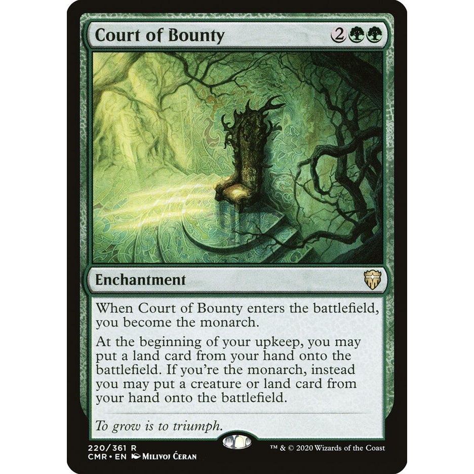 Image for Court of Bounty (220) (CMR) - Magic: The Gathering
