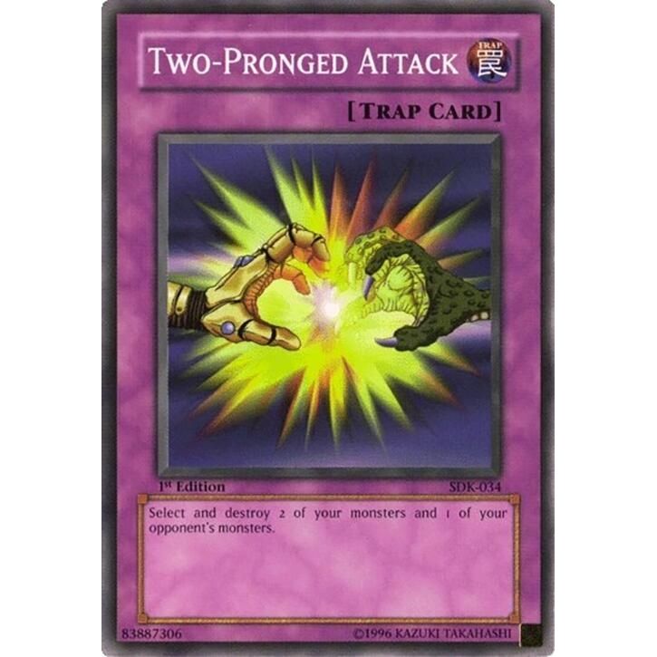 Image for Two-Pronged Attack (SDK-034) (SDK) - YuGiOh