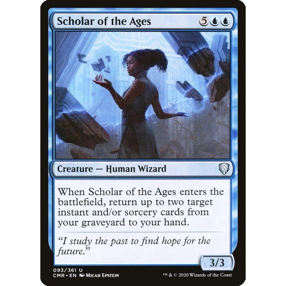 Image for Scholar of the Ages (93) (CMR) - Magic: The Gathering