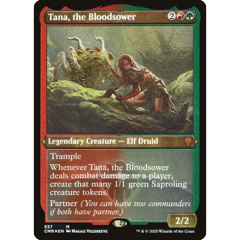 Image for Tana, the Bloodsower (Foil Etched) (537) (CMR) - Magic: The Gathering
