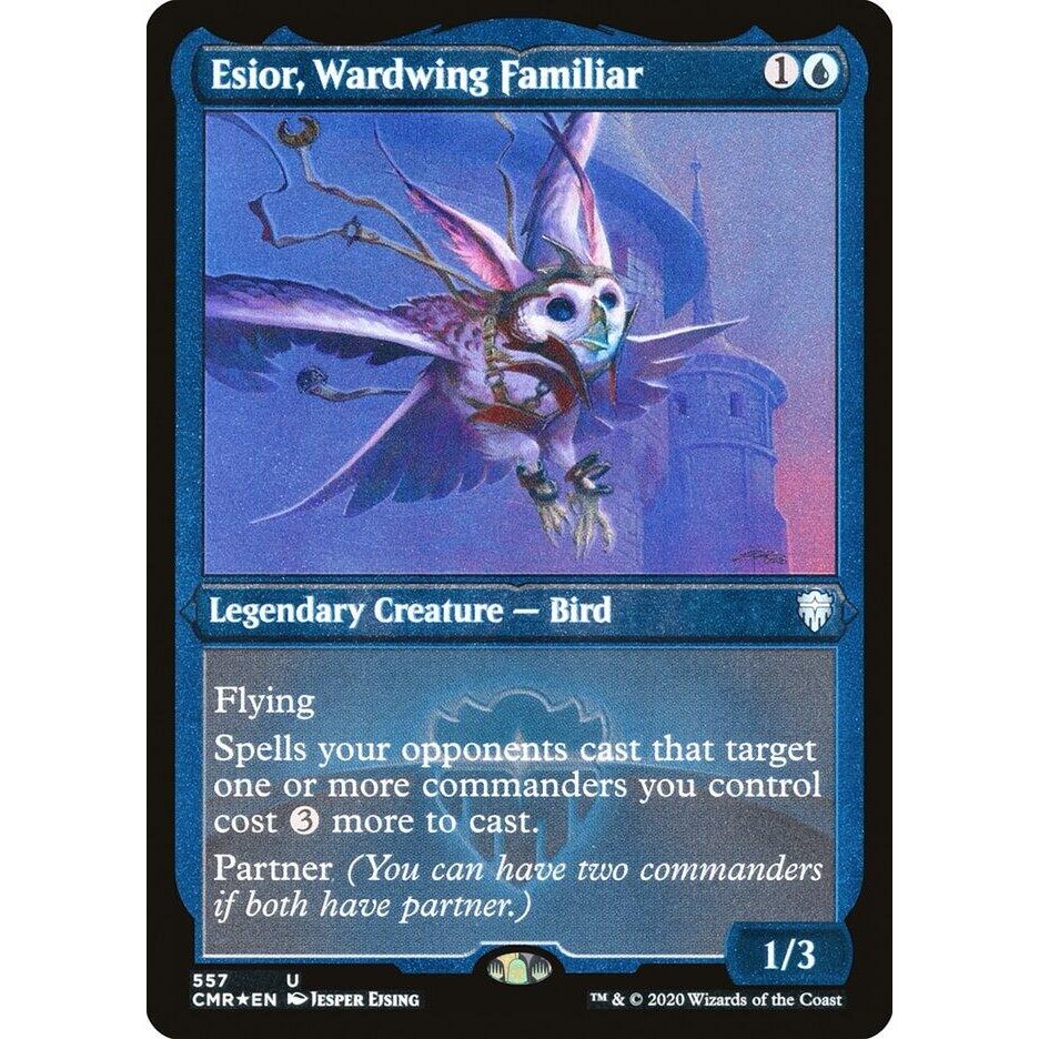 Image for Esior, Wardwing Familiar (Foil Etched) (557) (CMR) - Magic: The Gathering