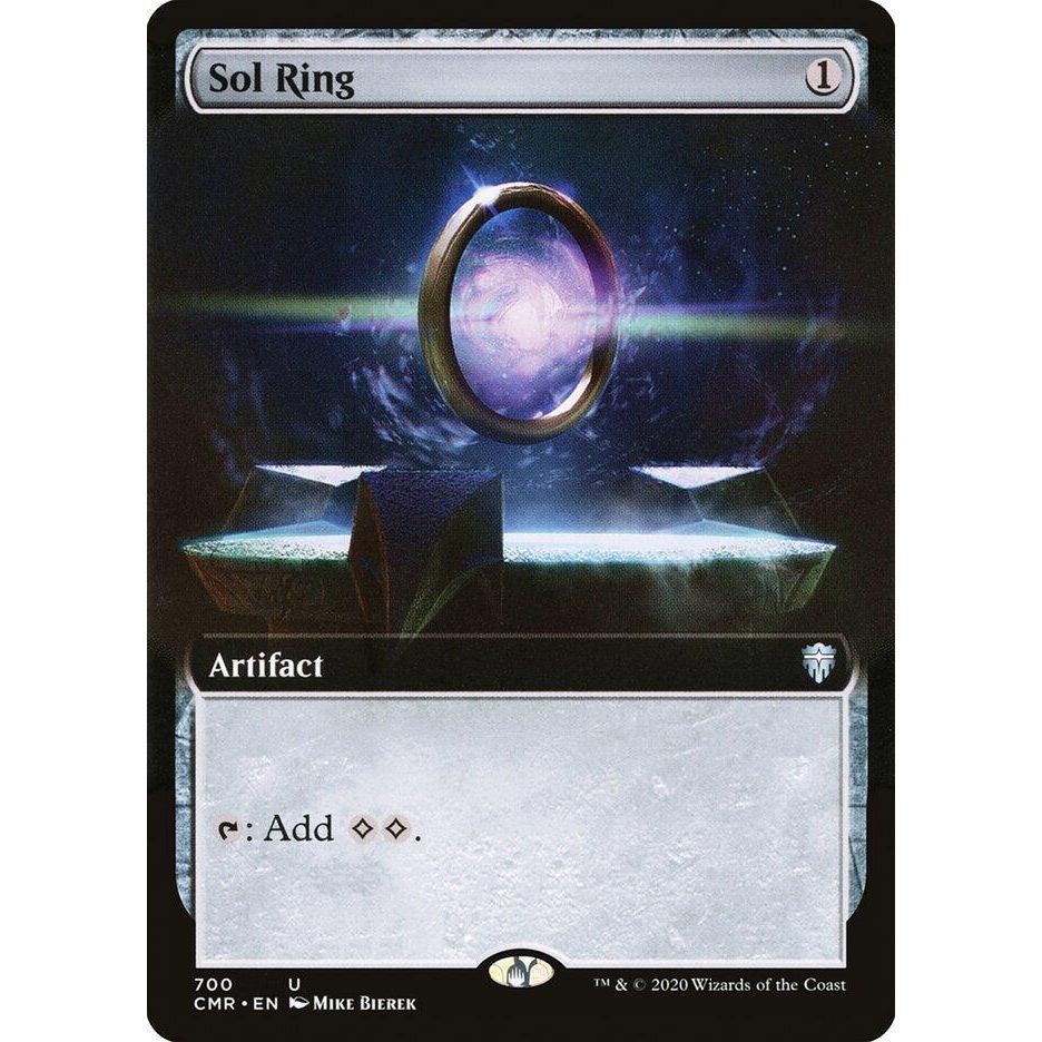 Image for Sol Ring (Extended Art) (700) (CMR) - Magic: The Gathering