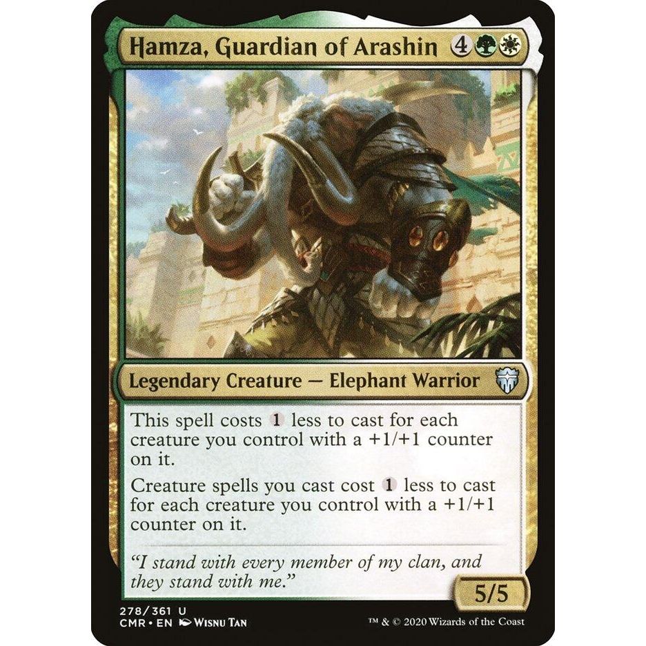 Image for Hamza, Guardian of Arashin (278) (CMR) - Magic: The Gathering
