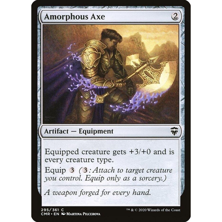 Image for Amorphous Axe (295) (CMR) - Magic: The Gathering