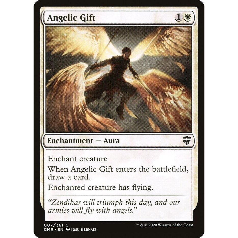 Image for Angelic Gift (7) (CMR) - Magic: The Gathering