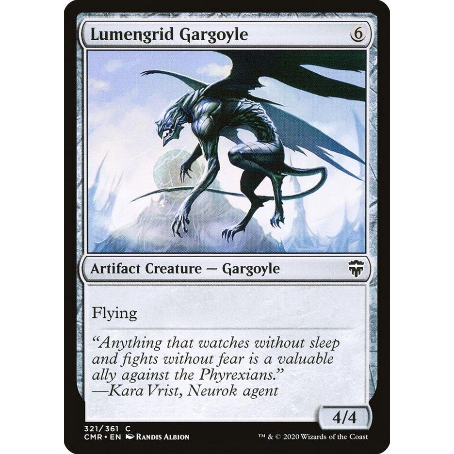 Image for Lumengrid Gargoyle (321) (CMR) - Magic: The Gathering