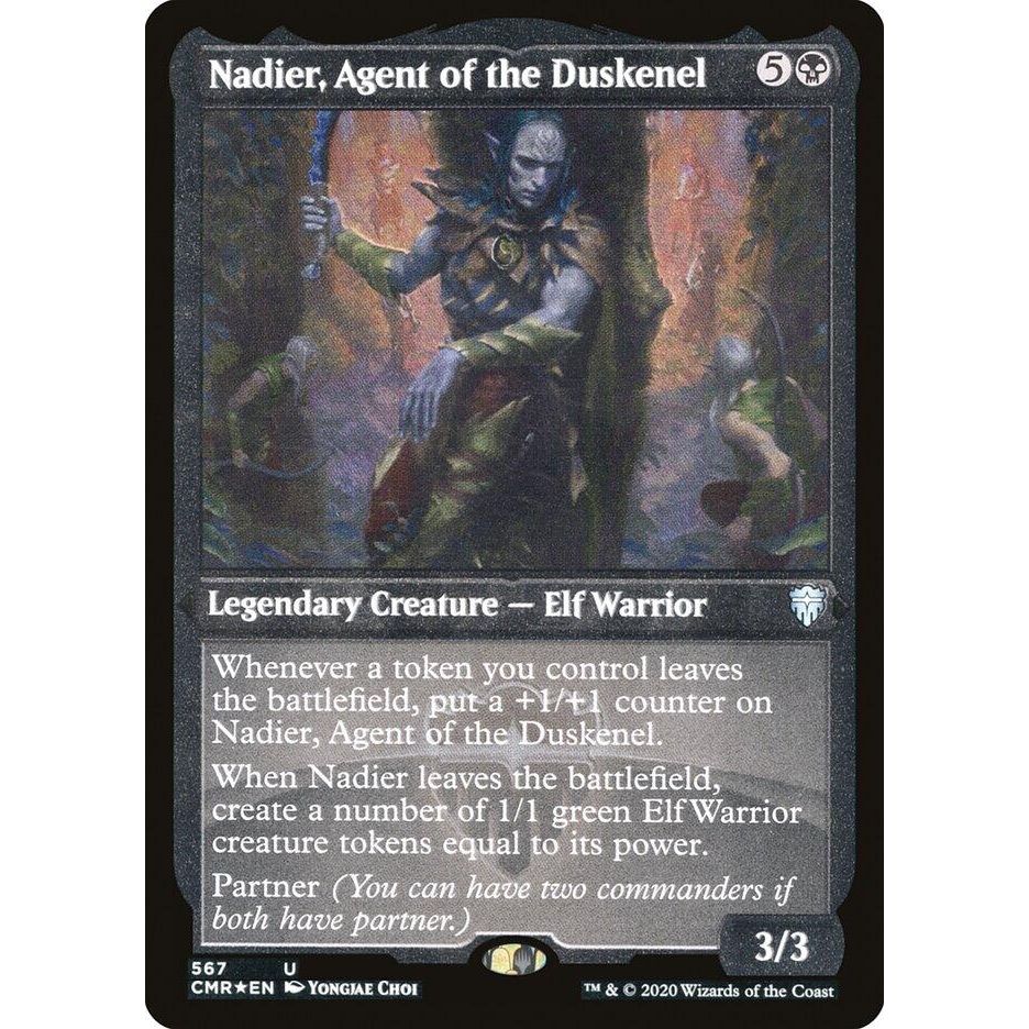 Image for Nadier, Agent of the Duskenel (Foil Etched) (567) (CMR) - Magic: The Gathering