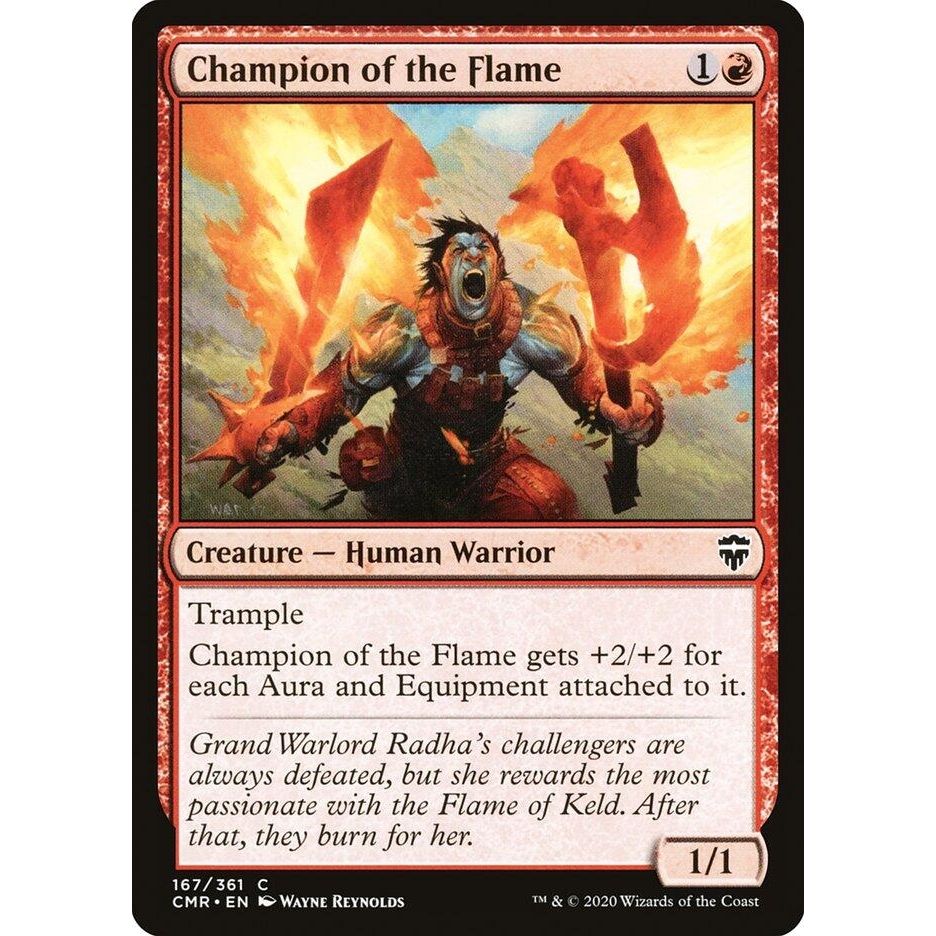 Image for Champion of the Flame (167) (CMR) - Magic: The Gathering