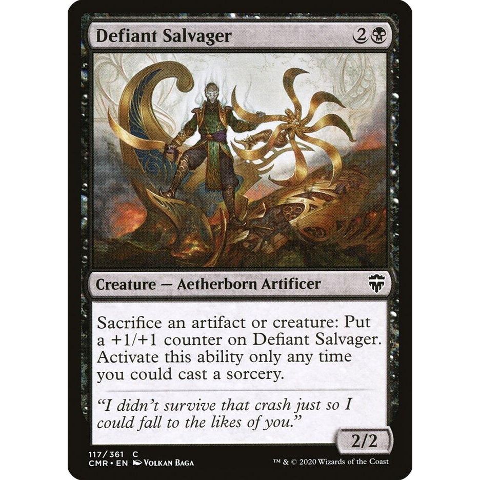 Image for Defiant Salvager (117) (CMR) - Magic: The Gathering