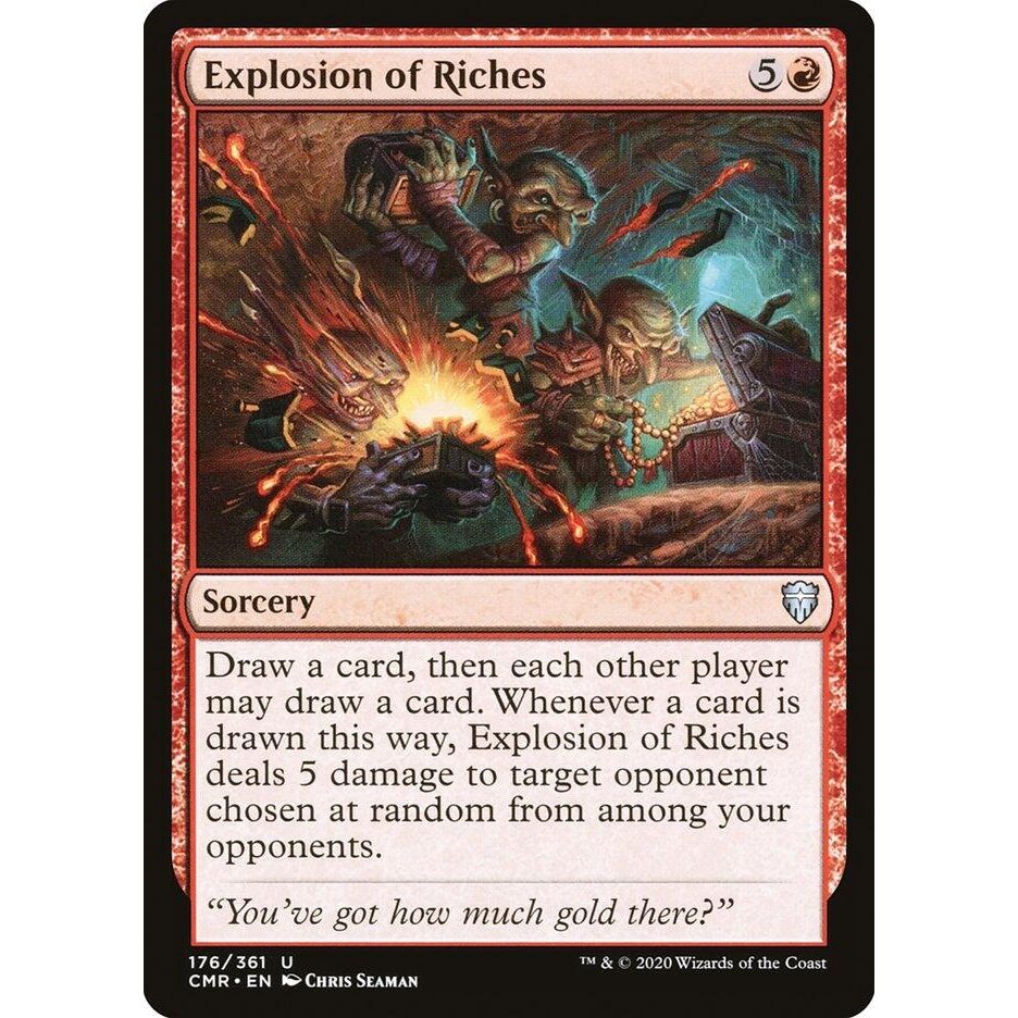 Image for Explosion of Riches (176) (CMR) - Magic: The Gathering