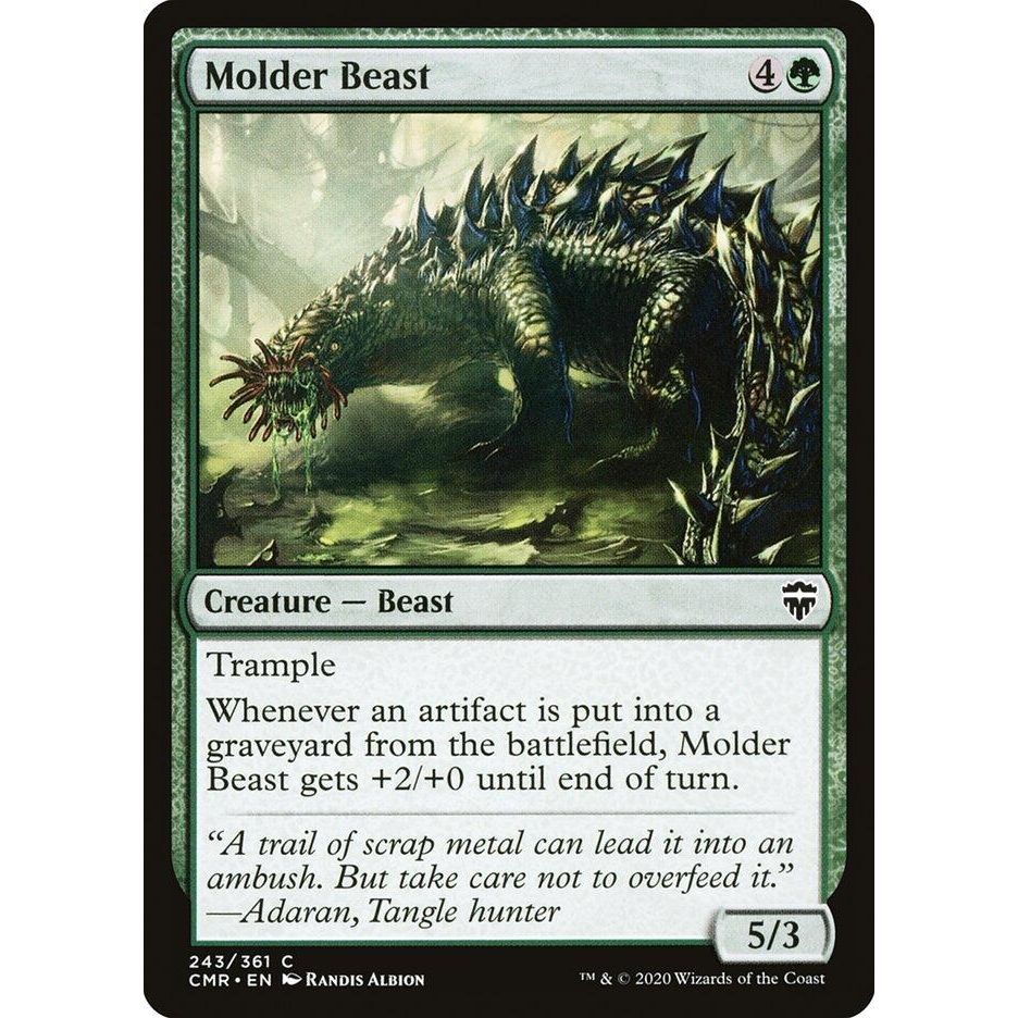 Image for Molder Beast (243) (CMR) - Magic: The Gathering