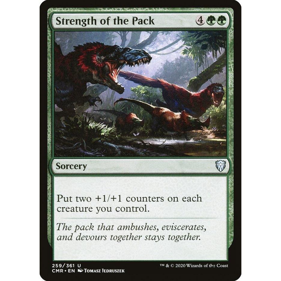 Image for Strength of the Pack (259) (CMR) - Magic: The Gathering