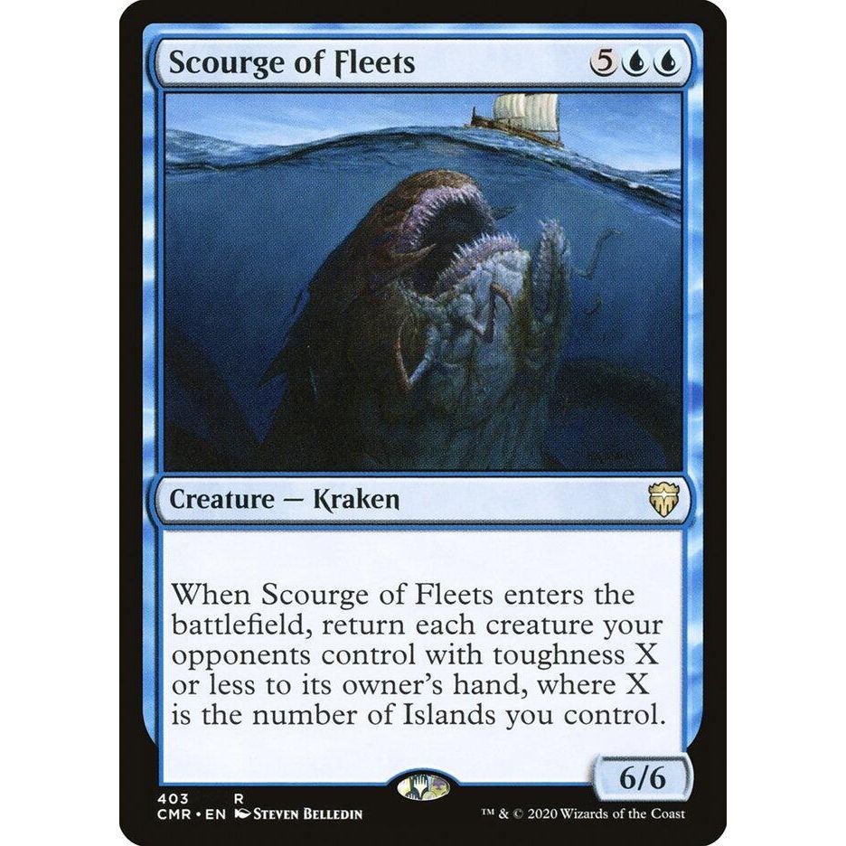 Image for Scourge of Fleets (403) (CMR) - Magic: The Gathering