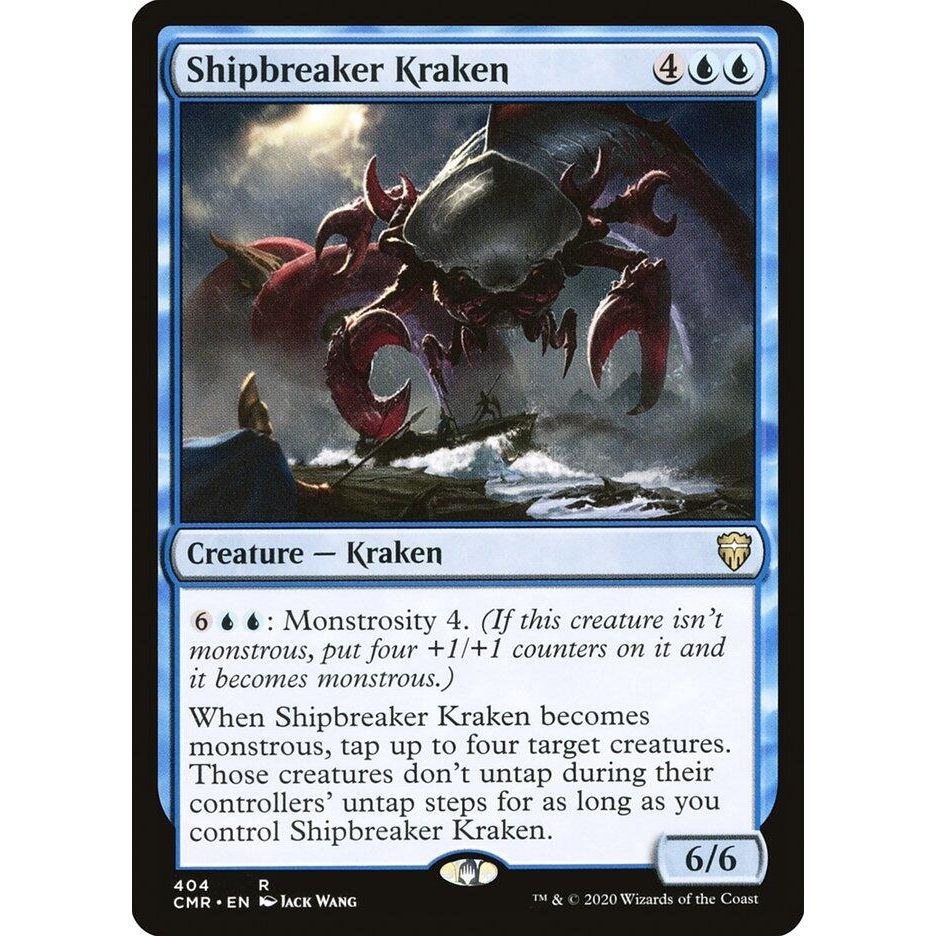 Image for Shipbreaker Kraken (404) (CMR) - Magic: The Gathering