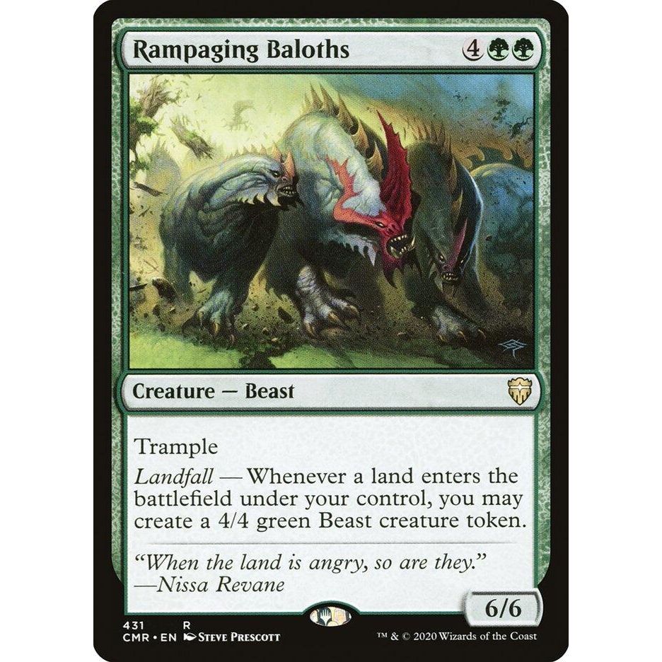 Image for Rampaging Baloths (431) (CMR) - Magic: The Gathering