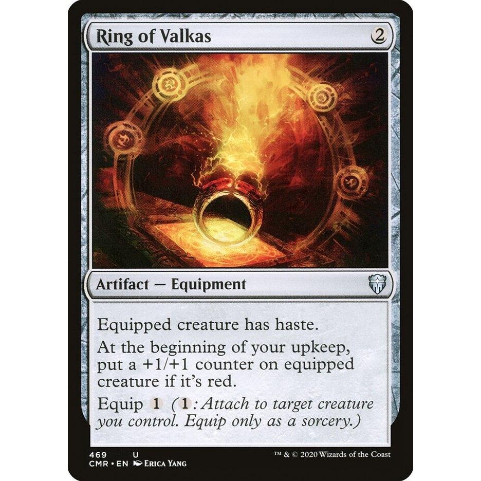 Image for Ring of Valkas (469) (CMR) - Magic: The Gathering