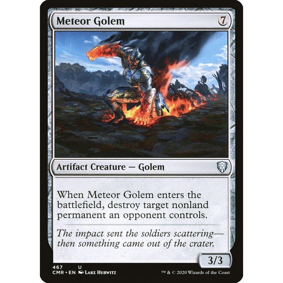 Image for Meteor Golem (467) (467) (CMR) - Magic: The Gathering