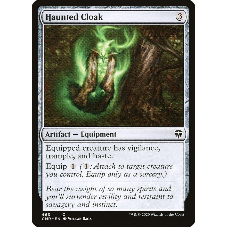 Image for Haunted Cloak (463) (463) (CMR) - Magic: The Gathering
