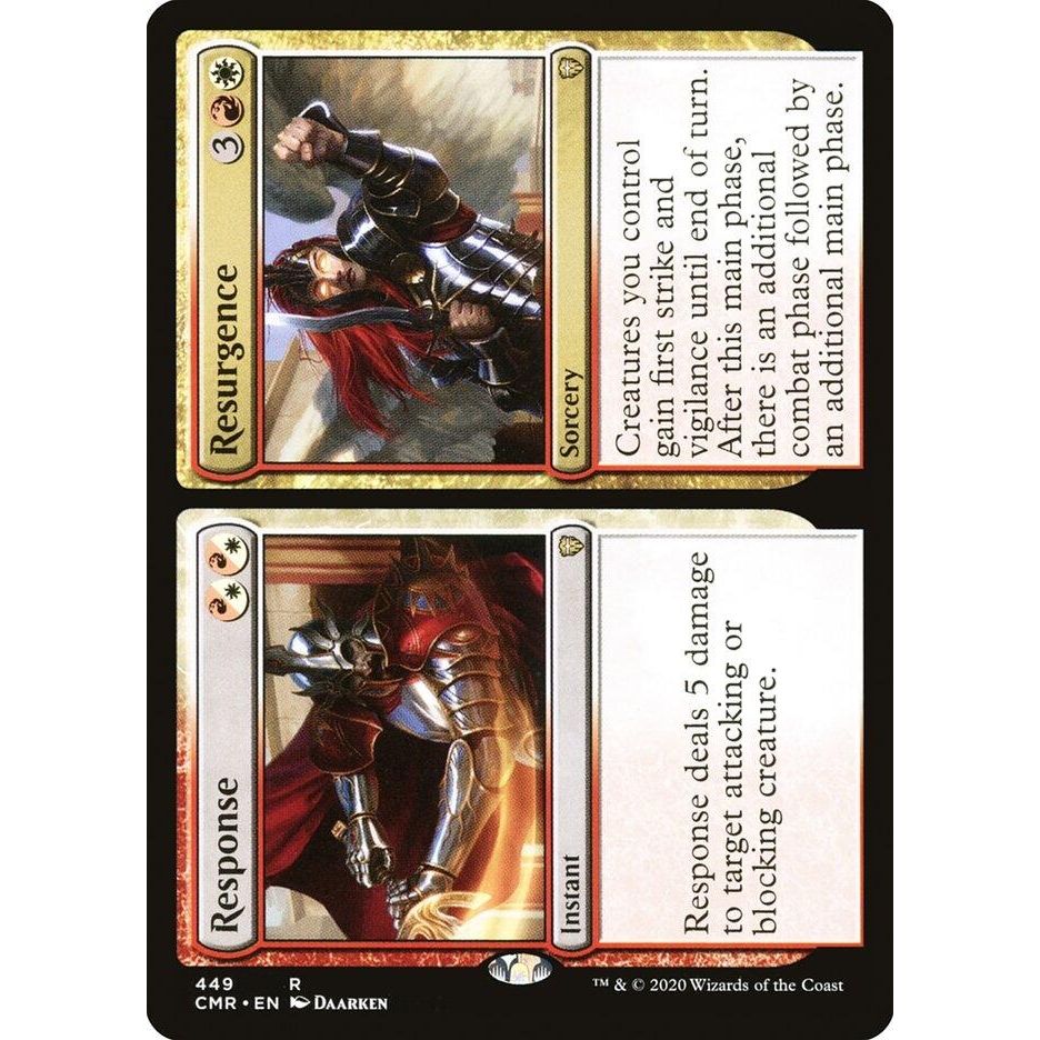 Image for Response // Resurgence (449) (CMR) - Magic: The Gathering