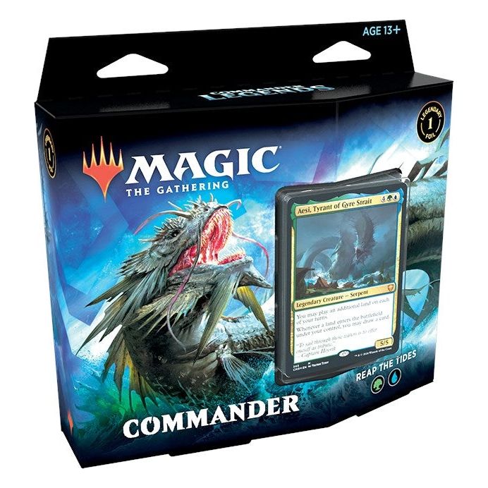 Image for Commander Legends - Reap the Tides Commander Deck - Magic: The Gathering
