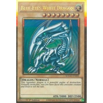 Image for Blue-Eyes White Dragon (MAGO-EN001) (MAGO) - YuGiOh