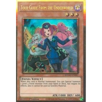Image for Tour Guide From the Underworld (Alternate Art) (MAGO-EN007) (MAGO) - YuGiOh