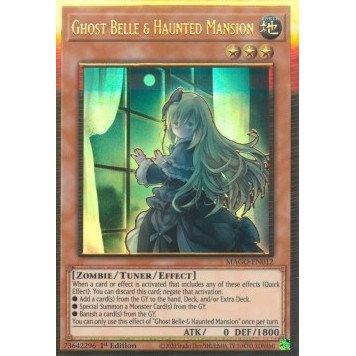 Image for Ghost Belle & Haunted Mansion (Alternate Art) (MAGO-EN012) (MAGO) - YuGiOh