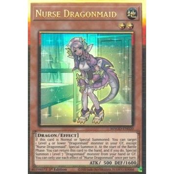 Image for Nurse Dragonmaid (MAGO-EN020) (MAGO) - YuGiOh