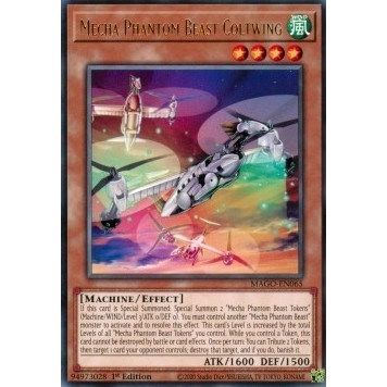 Image for Mecha Phantom Beast Coltwing (MAGO-EN065) (MAGO) - YuGiOh